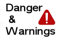 Glenrowan Danger and Warnings